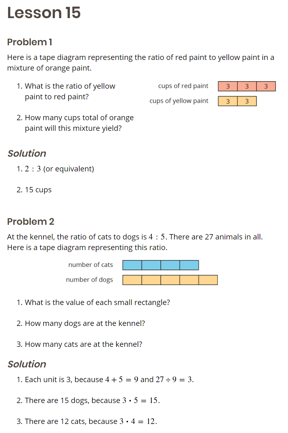 Lesson 1 generating equivalent expressions problem set answer key students how to get